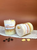 Latte macchiato candle